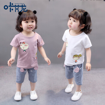 淑女卡通女褲子