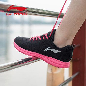 李寧（Lining）跑步鞋黑/紅078-3  35，37.5，36，37，38，39，40，35.5