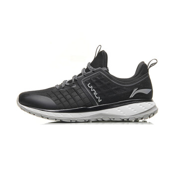 李寧（LI-NING）跑步鞋標(biāo)準(zhǔn)黑/白色（萊卡鞋面） 45以上