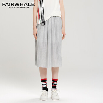 馬克華菲（FAIRWHALE）半身裙中長裙