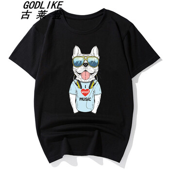 古萊登（GODLIKE） 短袖 男士T恤 黑色(眼睛汪) XL，L，XXXL，M，XXL