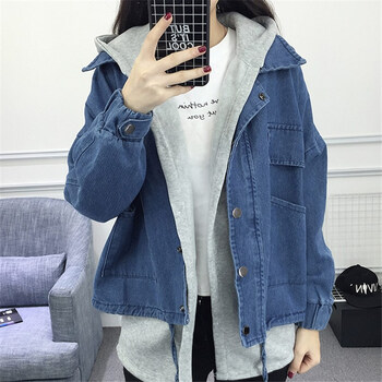 女裝外套秋冬深藍(lán)