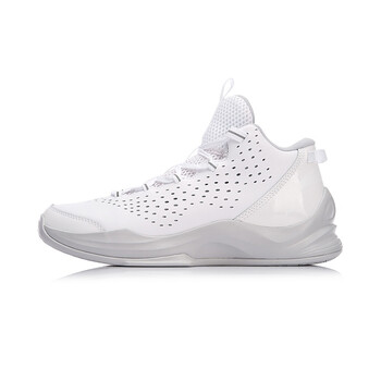 李寧（LI-NING）籃球鞋標(biāo)準(zhǔn)白/微晶灰-2 