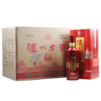 瀘州老窖（LUZHOULAOJIAO）500ml，750ml及以上 濃香型，濃香