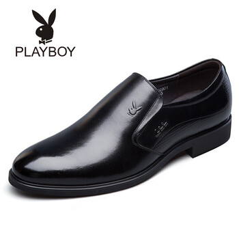 花花公子（PLAYBOY）男士套腳黑色 40