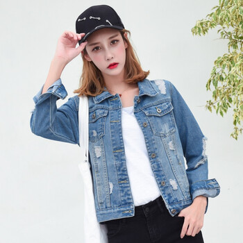 夏爾維納（CHANVENUEL）  長(cháng)袖 女 短外套 鉚釘