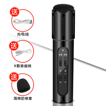 DOBOLY  手持式 麥克風 晶石黑標配版
