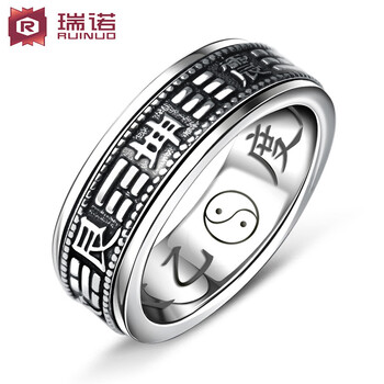 瑞諾（Ruinuo）戒指鈦鋼