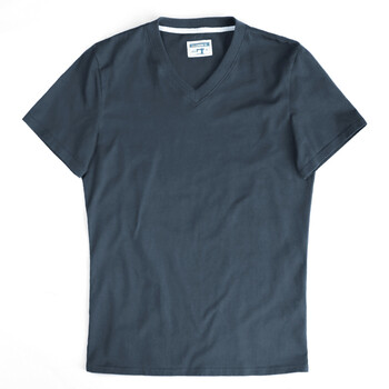 法蘭王 短袖 男士T恤 藏青色 S，XL，L，M，XXXL，XXL