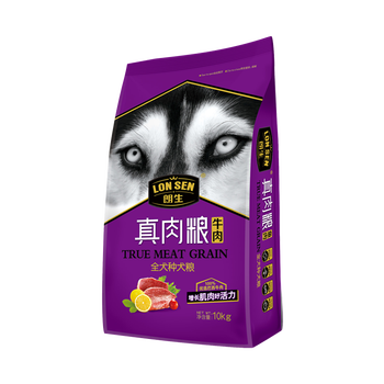 朗生（LANGSHENG） 牛肉，鴨肉口味全階段狗糧 真肉糧牛肉10kg