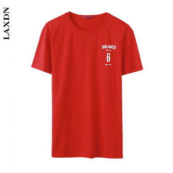 萊克斯頓（laxdn） 短袖 男士T恤 大紅3101 S