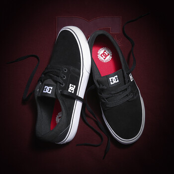 Dcshoecousa板鞋黑BLW 