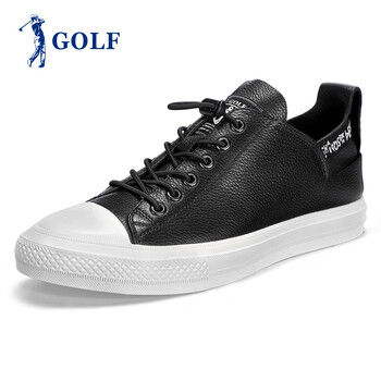 高爾夫（GOLF）男士黑色松緊扣 40