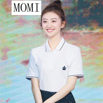 陌彌（MOMI）  短袖 T恤 女 POLO領(lǐng)