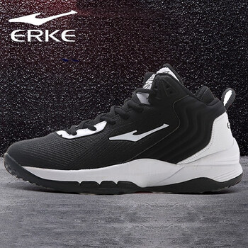 鴻星爾克（ERKE）籃球鞋正黑 41