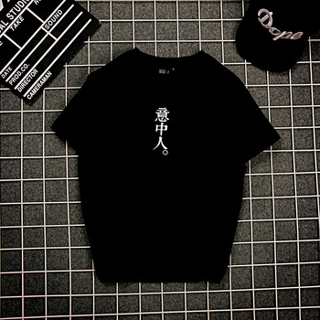 古仕卡特 短袖 男士T恤 黑色(意中人) S，XL，L，XXL，M，XXXL