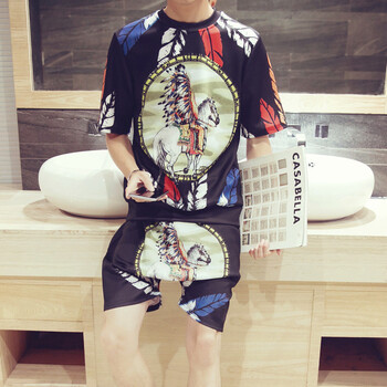 凡迪時(shí)尚（FANDISS） 短袖 男士T恤 1號(hào)色 