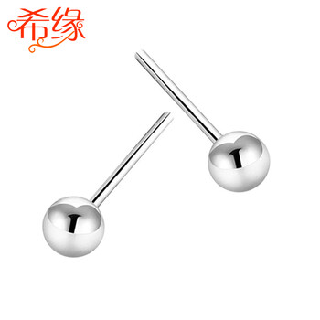 銀飾小耳釘