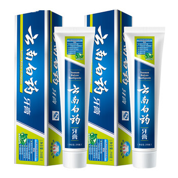 云南白藥（YUNNANBAIYAO）牙膏210g*2