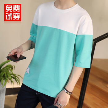 勛度（XUNDU） 短袖 男士T恤 706藍色 XL，L，XXL，XXXL，M