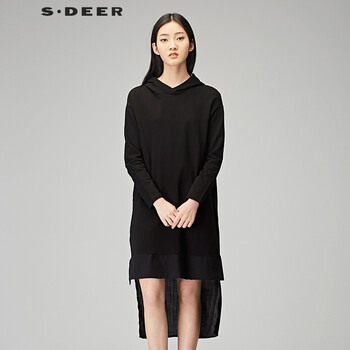 S.DEER  短袖 T恤 女 連帽