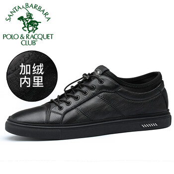圣大保羅（POLO&RACQUET CLUB）男士8409黑色（加絨款） 41