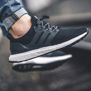 阿迪達斯（adidas）跑步鞋BB6166 Ultra boost純黑色 37