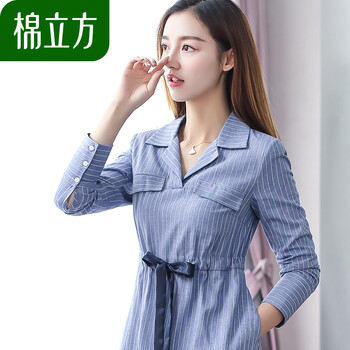棉立方（MEFOUND）  口袋，蝴蝶結(jié) 連衣裙