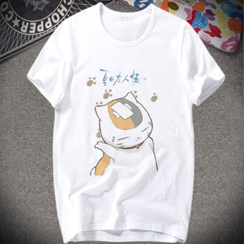 派尼美特 七分袖 男士T恤 二次元6(白) S，XL，L，M