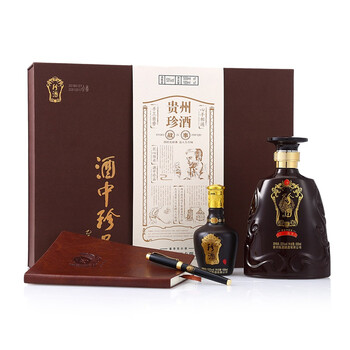 珍酒53度501mL-750mL，500ml+100ml 醬香型，醬香