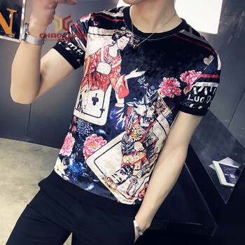 C2潮朝（C2 CHAO CHAO） 短袖 男士T恤 帝王 S，XL，L，M，XXXL，XXL
