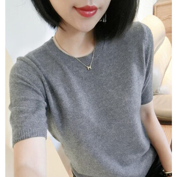 祥震 露臍/腰 短袖 T恤 女 圓領(lǐng)
