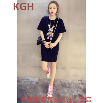 KGH 釘珠 短袖 T恤 女 圓領(lǐng)