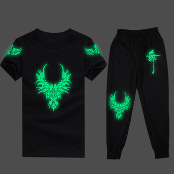 快樂(lè)嘉人 短袖 男士T恤 龍紋 S，XL，L，XXXL，M，XXL
