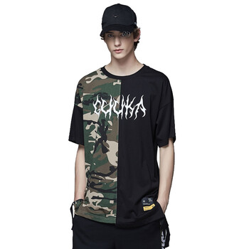古由卡（GUUKA） 短袖 男士T恤 黑色 S，XL，L，M，XXL