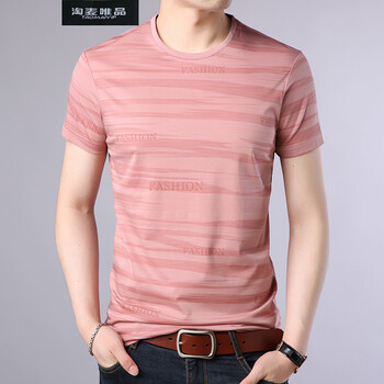淘麥唯品（TAOMAIVIP） 短袖 男士T恤 紅色 S，XL，L，XXL，XXXL，M