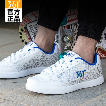 361度板鞋白/藍(lán) 44，39，40，41，42