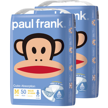 大嘴猴（Paul Frank）嬰兒尿褲日常紙尿褲100-149片