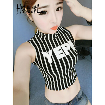 晗韻洛 印花 短袖 T恤 女 圓領(lǐng)