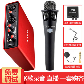iCON  懸掛式 麥克風 聲卡+E300麥克風套裝