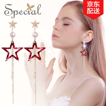 special耳釘925銀，環(huán)保高密度合金 S925銀針 樹(shù)脂 人工雪鉆