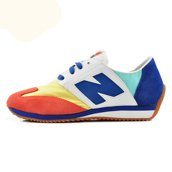 NEW BALANCE跑步鞋桔紅色/淺藍色M320CHA 40