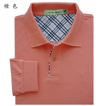 莫戈里（MOGORI） 長(cháng)袖 男士T恤 橙色 