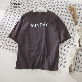 古萊登（GODLIKE） 短袖 男士T恤 咖啡 S，XL，L，XXL，M