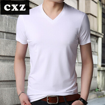 CXZ 短袖 男士T恤 白色 M