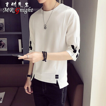 古耐先生（Mr.gnight） 短袖 男士T恤 白色 185/96A，190/100A，XXXL