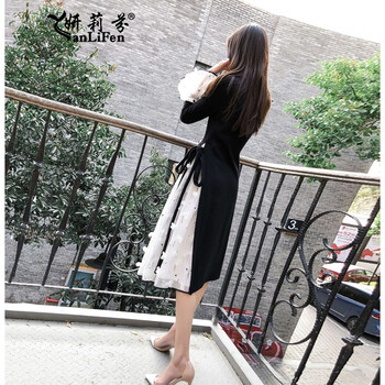 妍莉芬（yanlifen）  荷葉邊 連衣裙
