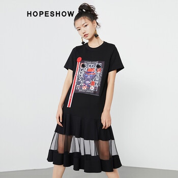 紅袖（hopeshow）  印花 連衣裙