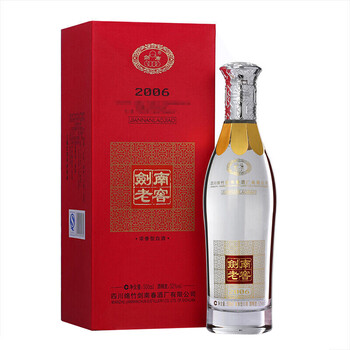 劍南52度375mL-500mL，500ml 濃香型，濃香
