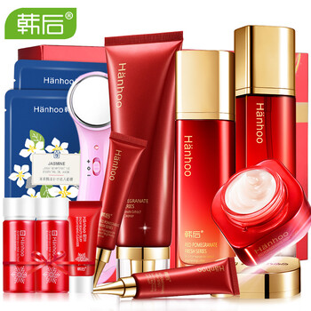 韓后（Hanhoo）套裝/禮盒控油平衡，細致毛孔，提拉緊致，保濕，補水，深層清潔